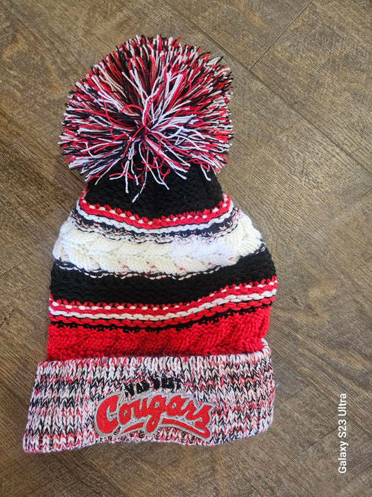 Cougar Pom Pom Beanie