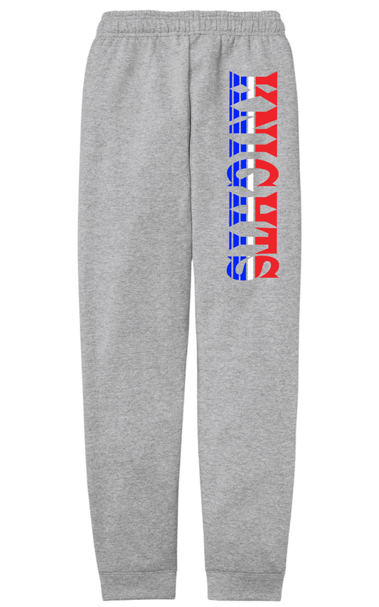 Knights Fleece Jogger Split Design