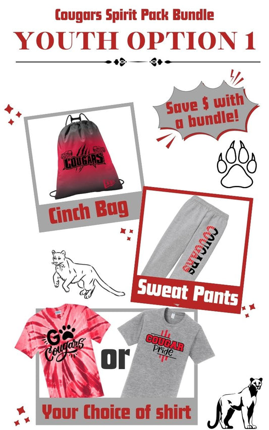 Cougars Youth spirit bundle 1