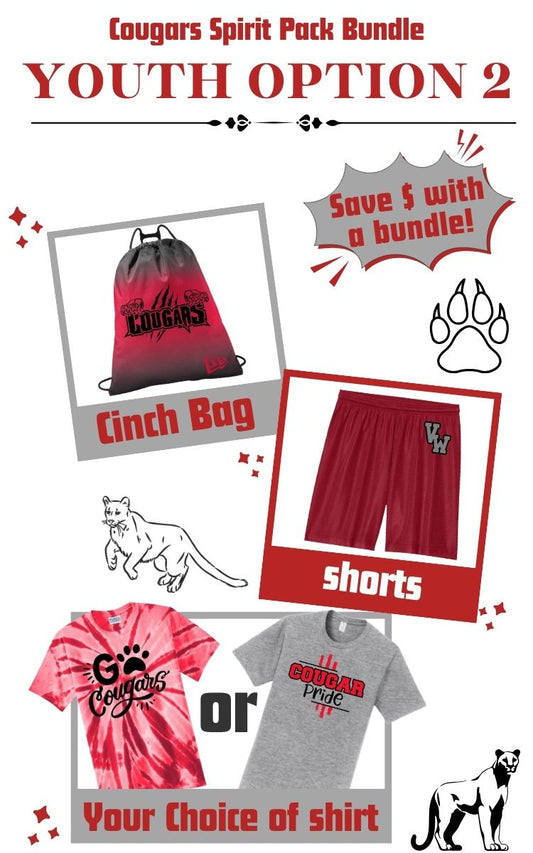 Cougars Youth spirit bundle 2