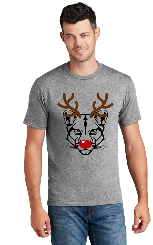 Cougar Christmas Reindeer