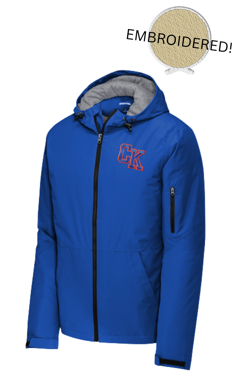 Knights Embroidered Youth Waterproof Insulated Jacket