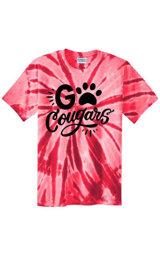 Go Cougars Tye Dye