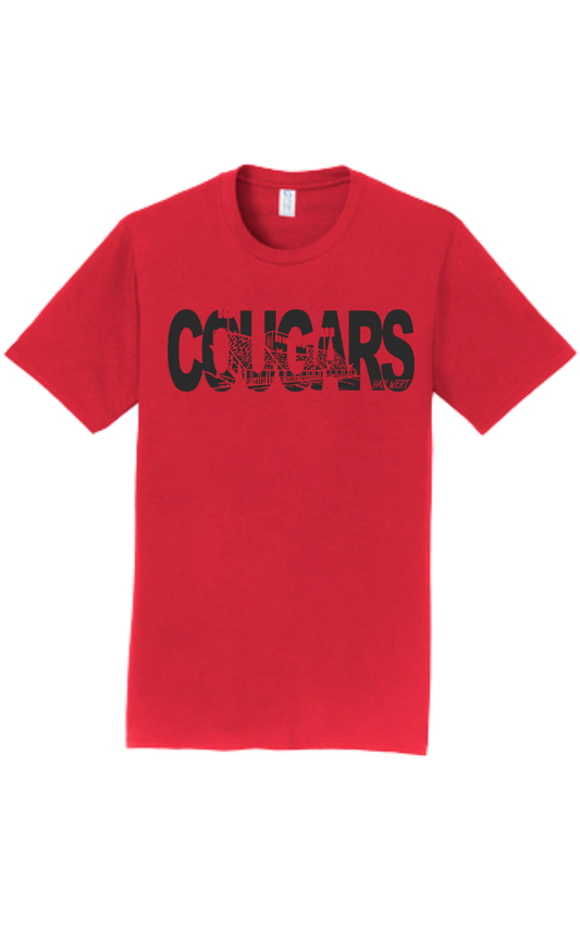 Cougars Stadium Cutout Shirt