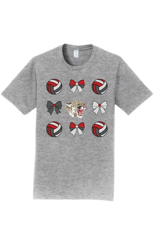 Cougars Volleyball Bows