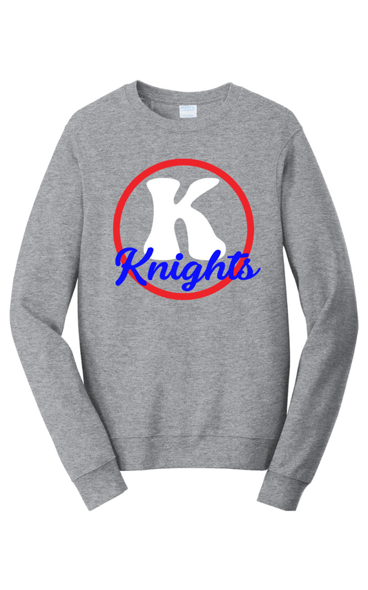 Knights bubble K Crewneck Sweatshirt