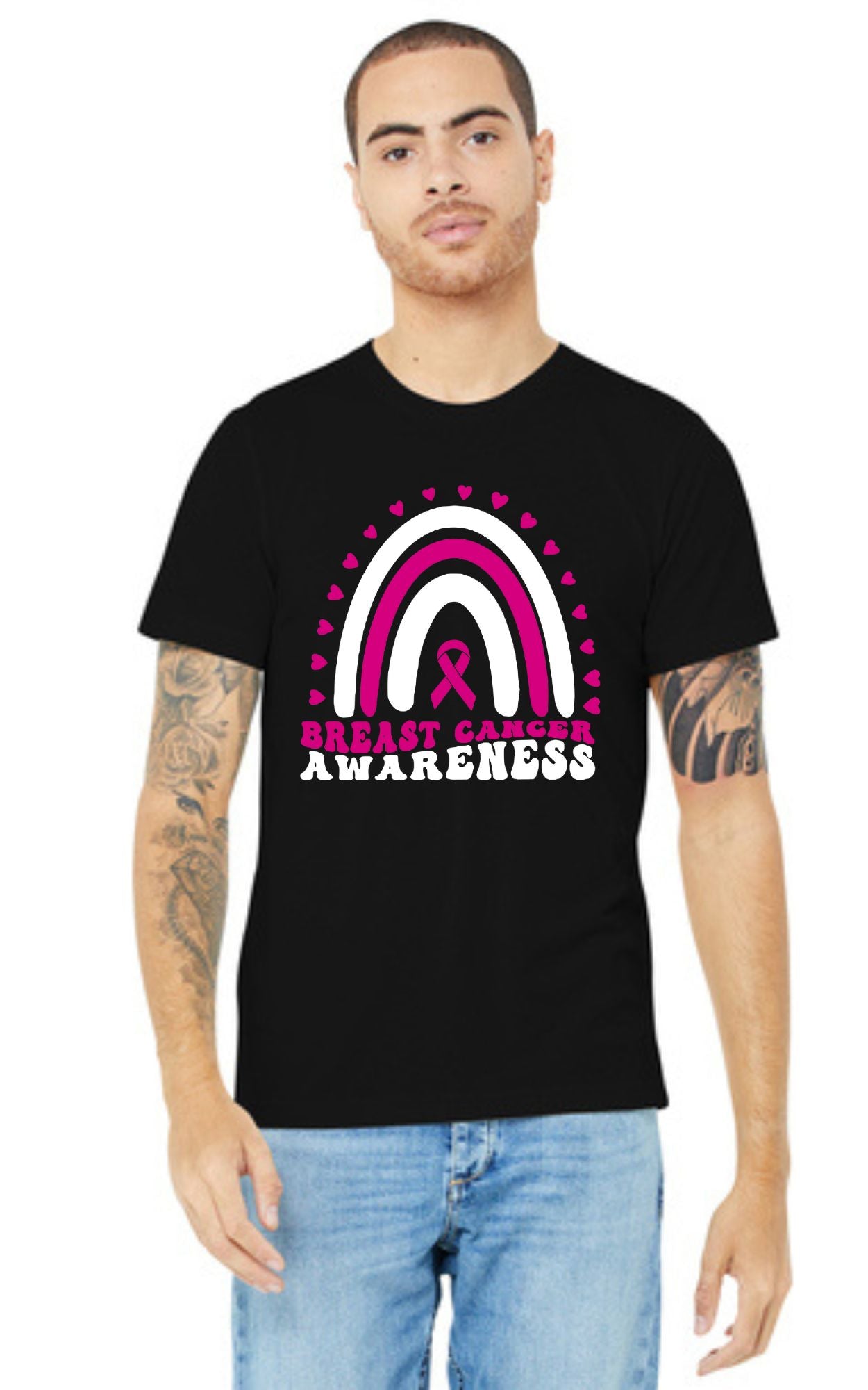 Fundraiser Shirt - Pink Rainbow