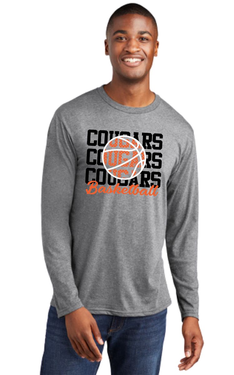 Cougars Basketball Text