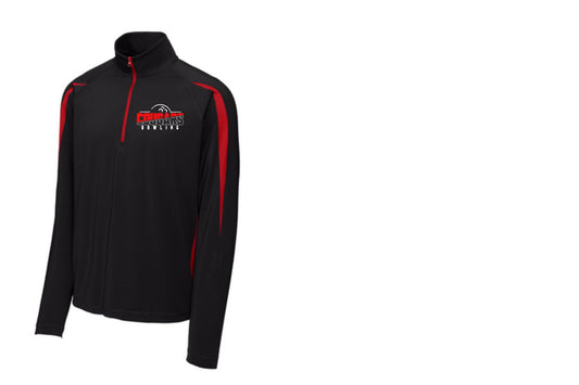 Sport-Tek® Sport-Wick Stretch 1/2-Zip Colorblock Pullover