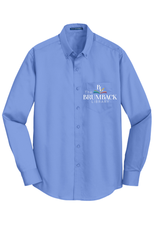 Brumback Library Button-up with pocket