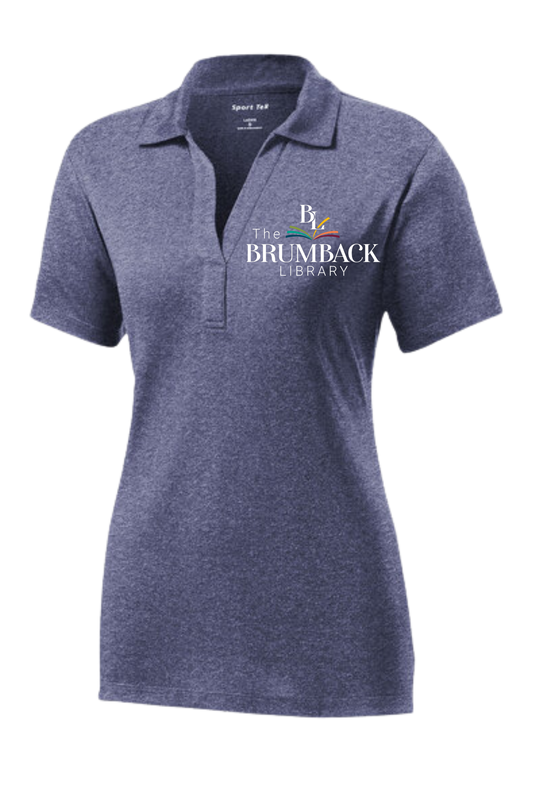 Brumback Library Women's Heather Polo