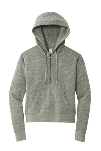 DT1311 District® Women’s Perfect Tri® Fleece 1/2-Zip Pullover