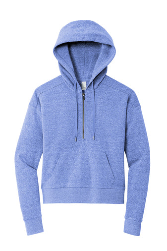 DT1311 District® Women’s Perfect Tri® Fleece 1/2-Zip Pullover