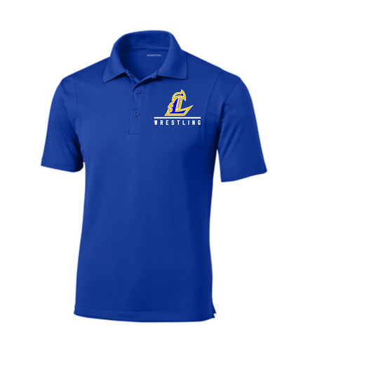 Laners Wrestling Embroidered Polo