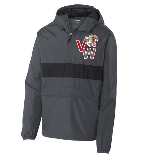 VW Embroidered-Sport-Tek Zipped Pocket Anorak