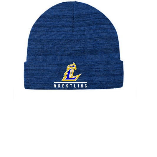 Lancers Wrestling Embroidered Beanie