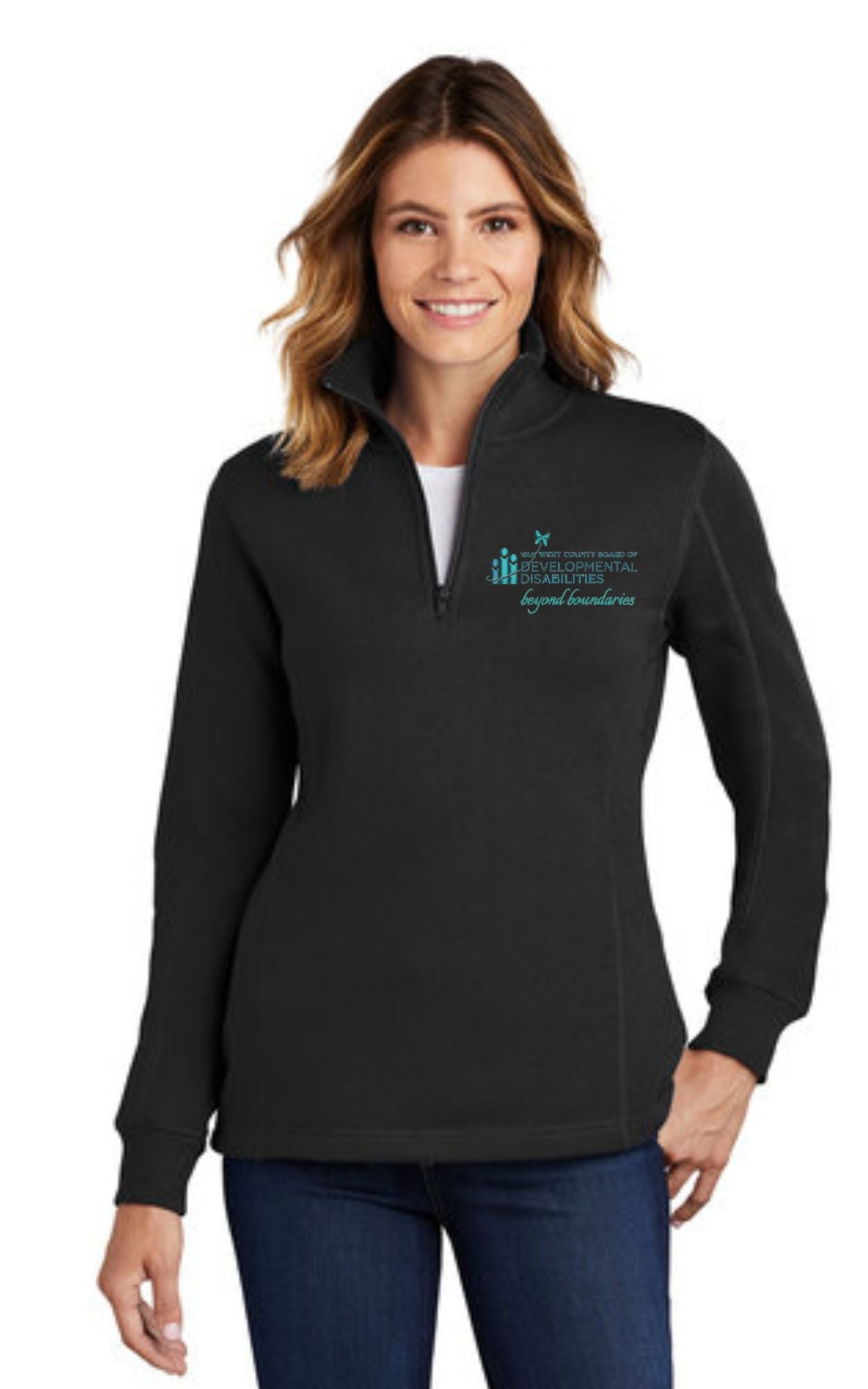 VW board of DD 1/4-Zip Women's Sweatshirt