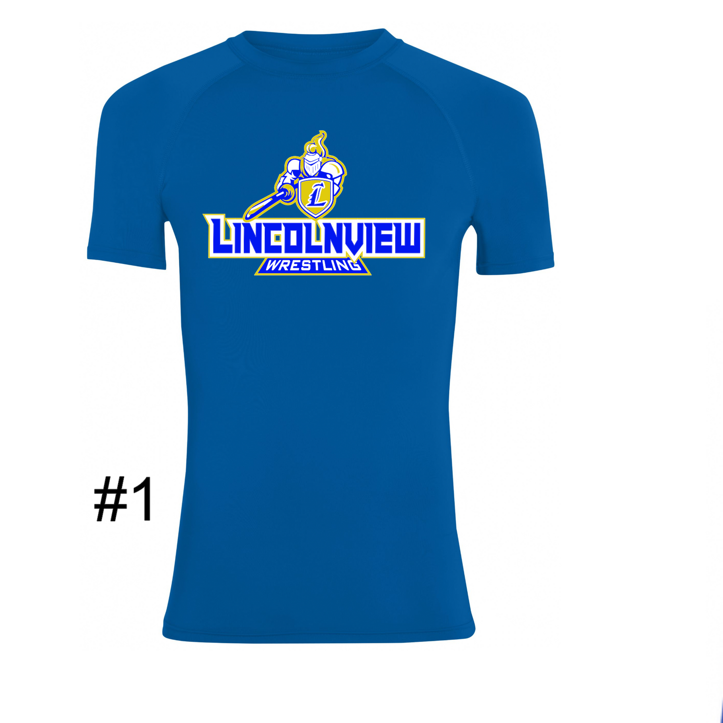 Lancers Wrestling Compression Shirts