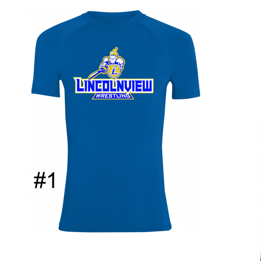 Lancers Wrestling Compression Shirts