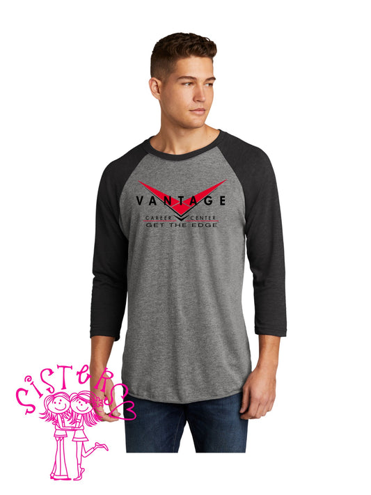 Vantage Unisex 3/4 sleeve