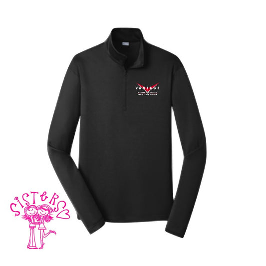 Vantage Unisex Quarter zip