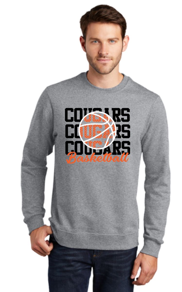 Cougars Basketball Text