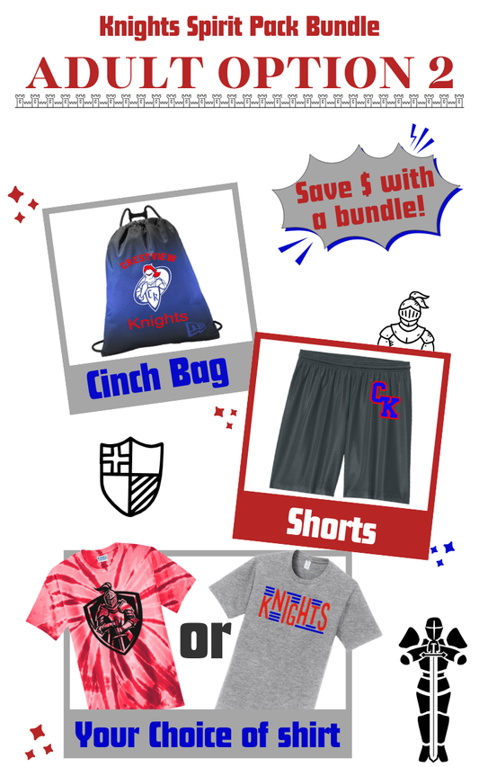 knights Adult Spirit pack bundle 2