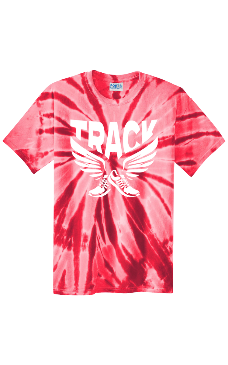 Track and Field Tie Dye