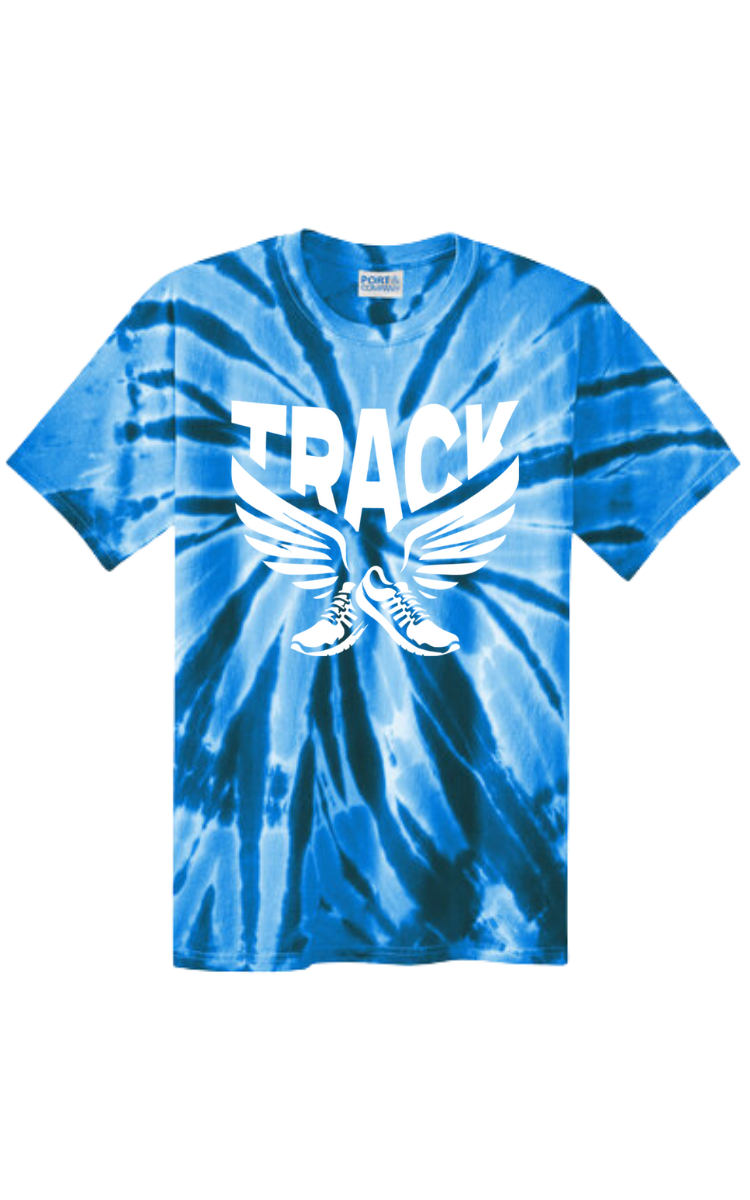 Track and Field Tie Dye