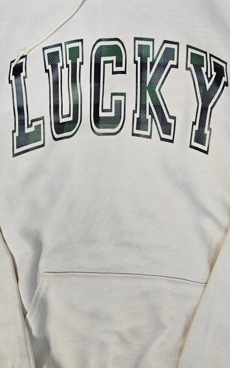 Lucky Plaid Cream shirt
