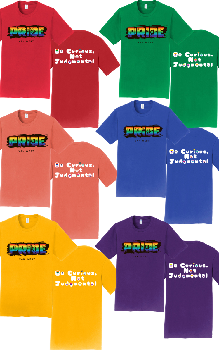 Van Wert Pride Shirt Hearts