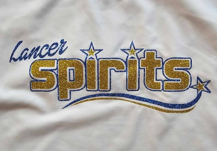 Lancers Spirits Glitter Tank Top
