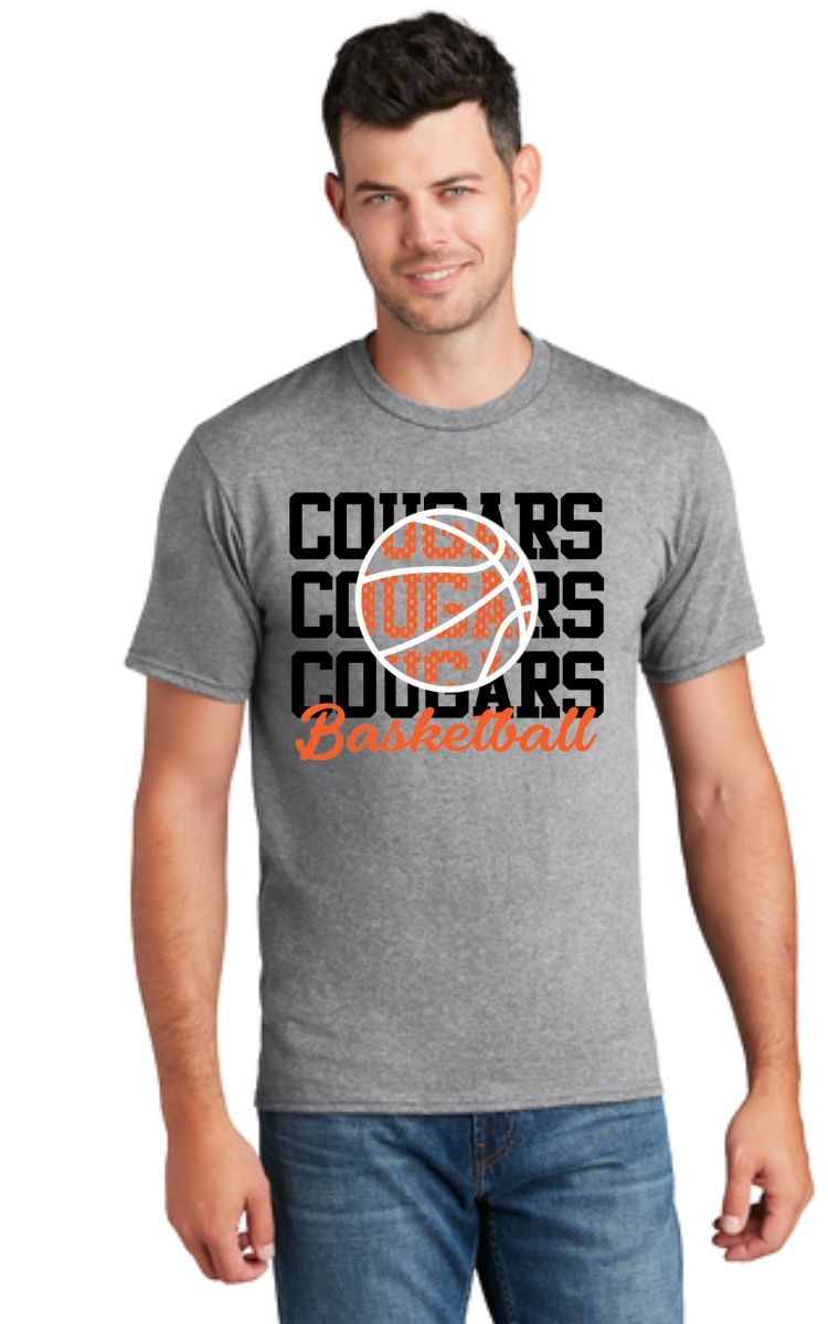 Cougars Basketball Text