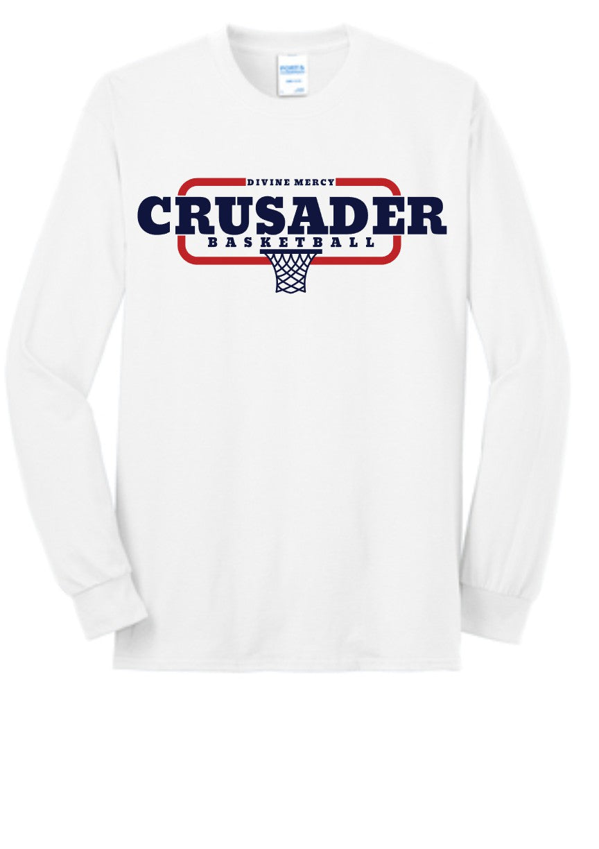 Crusader Basketball 2023-2024 Long Sleeve pc55ls