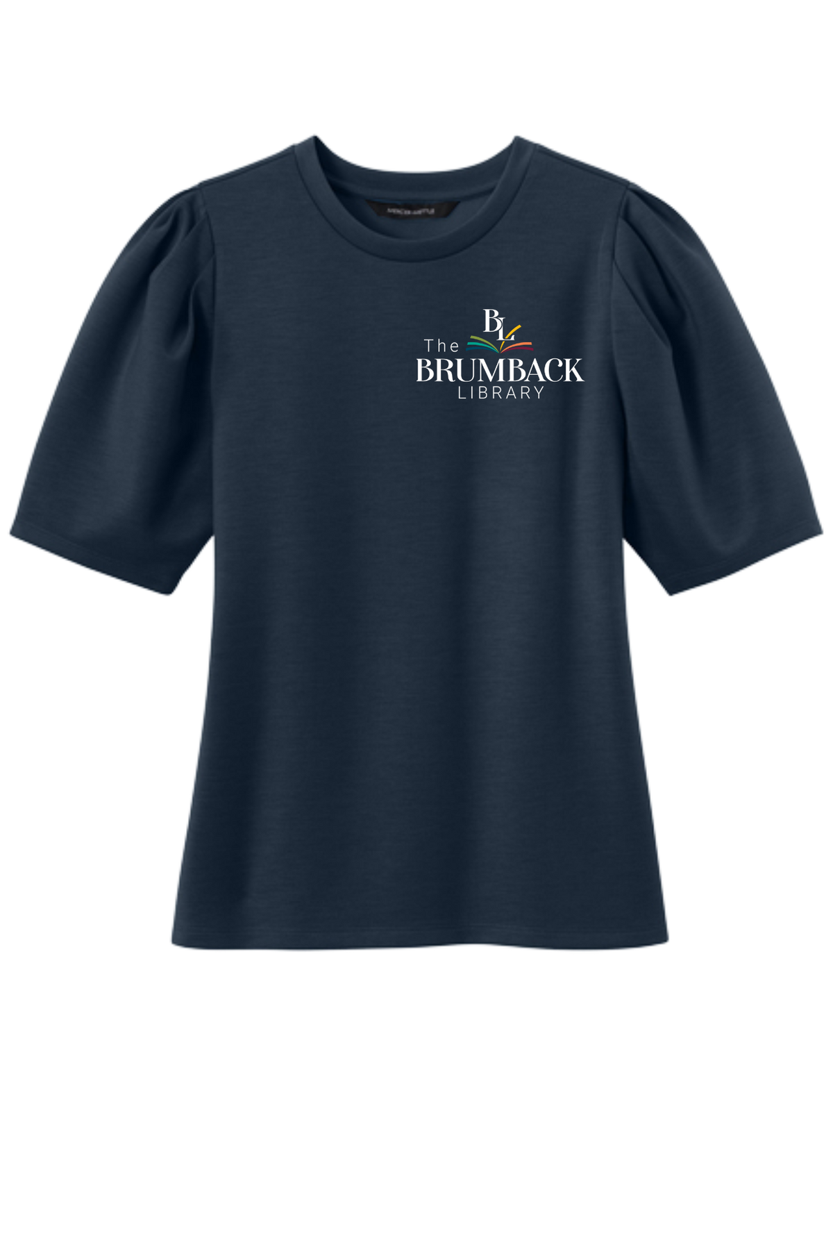Brumback Library Short Sleeve Dress Top