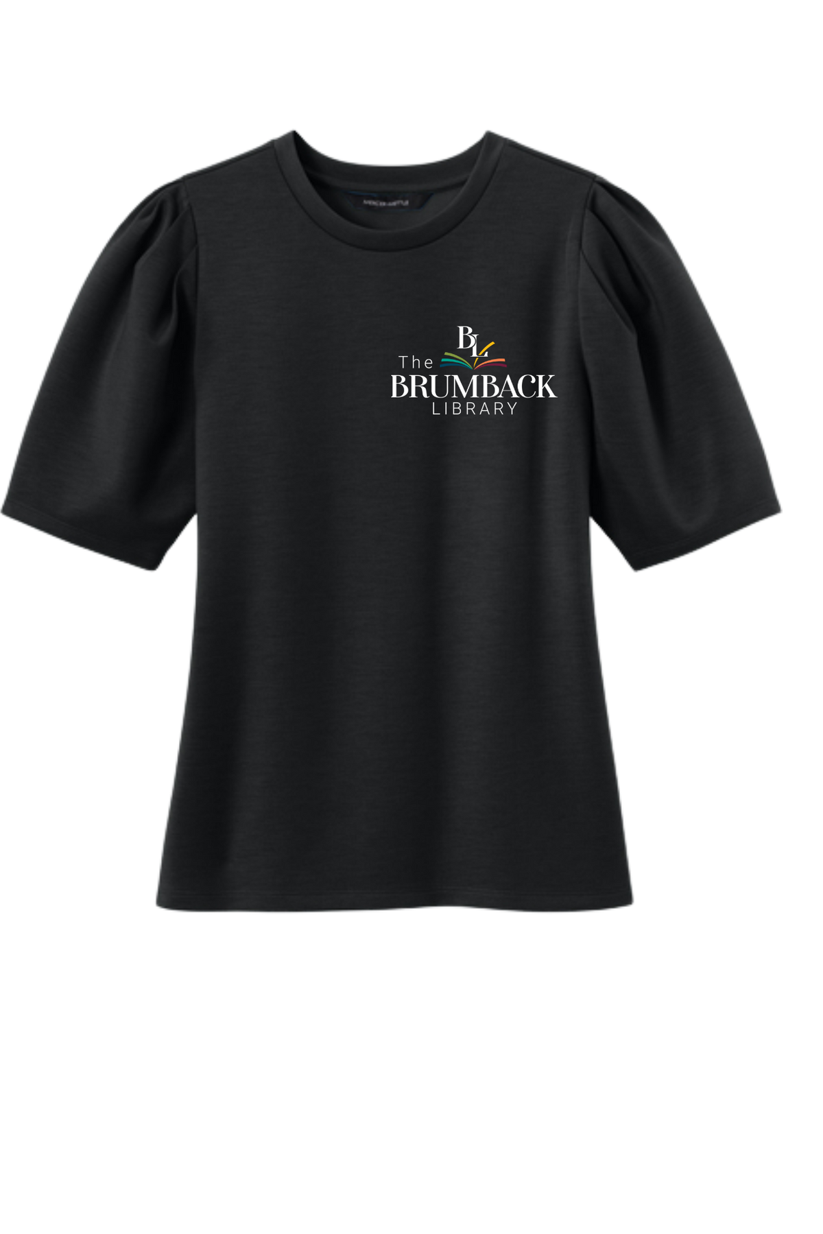 Brumback Library Short Sleeve Dress Top