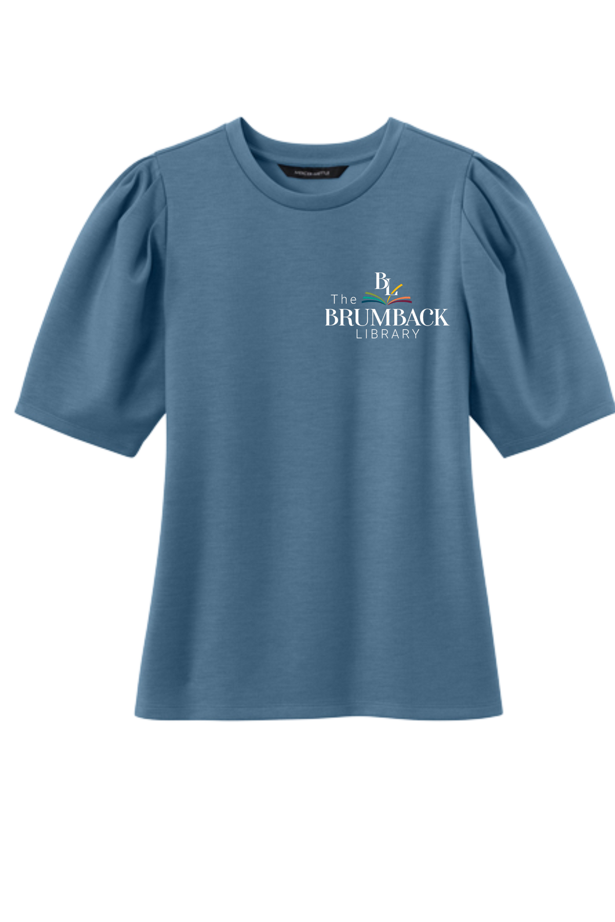 Brumback Library Short Sleeve Dress Top