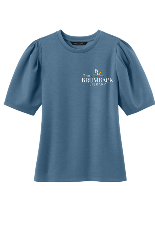 Brumback Library Short Sleeve Dress Top