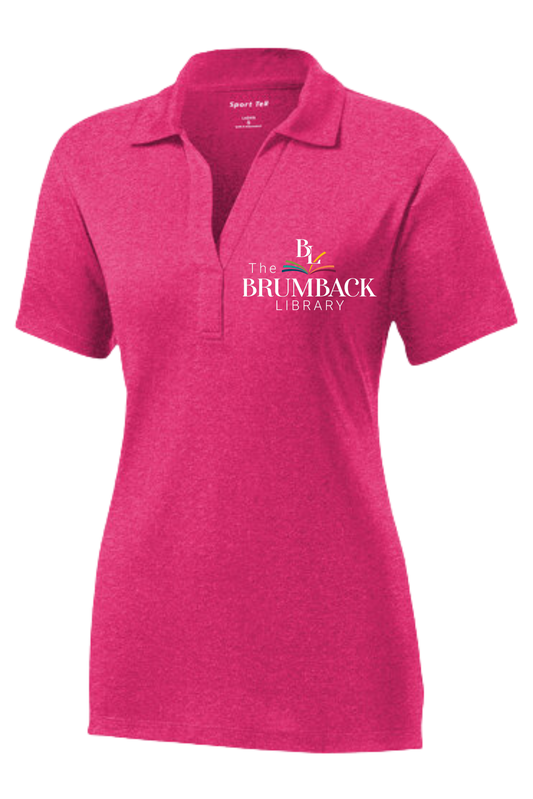 Brumback Library Women's Heather Polo