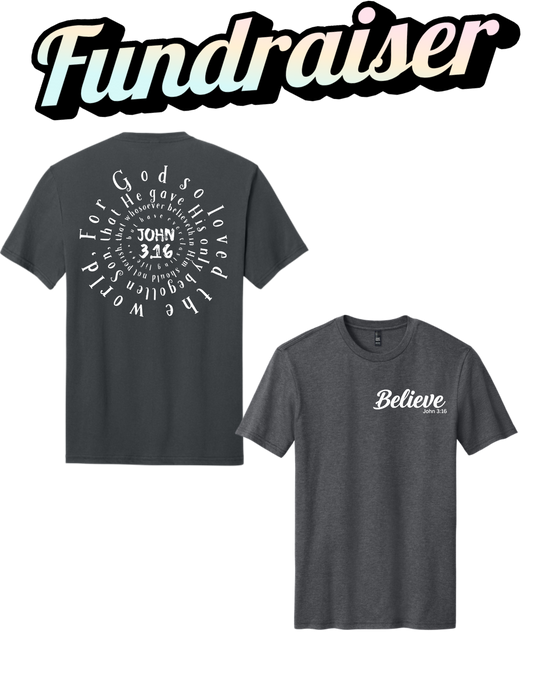 Design 1 Believe Front and Spiral Jhon 3:16 back