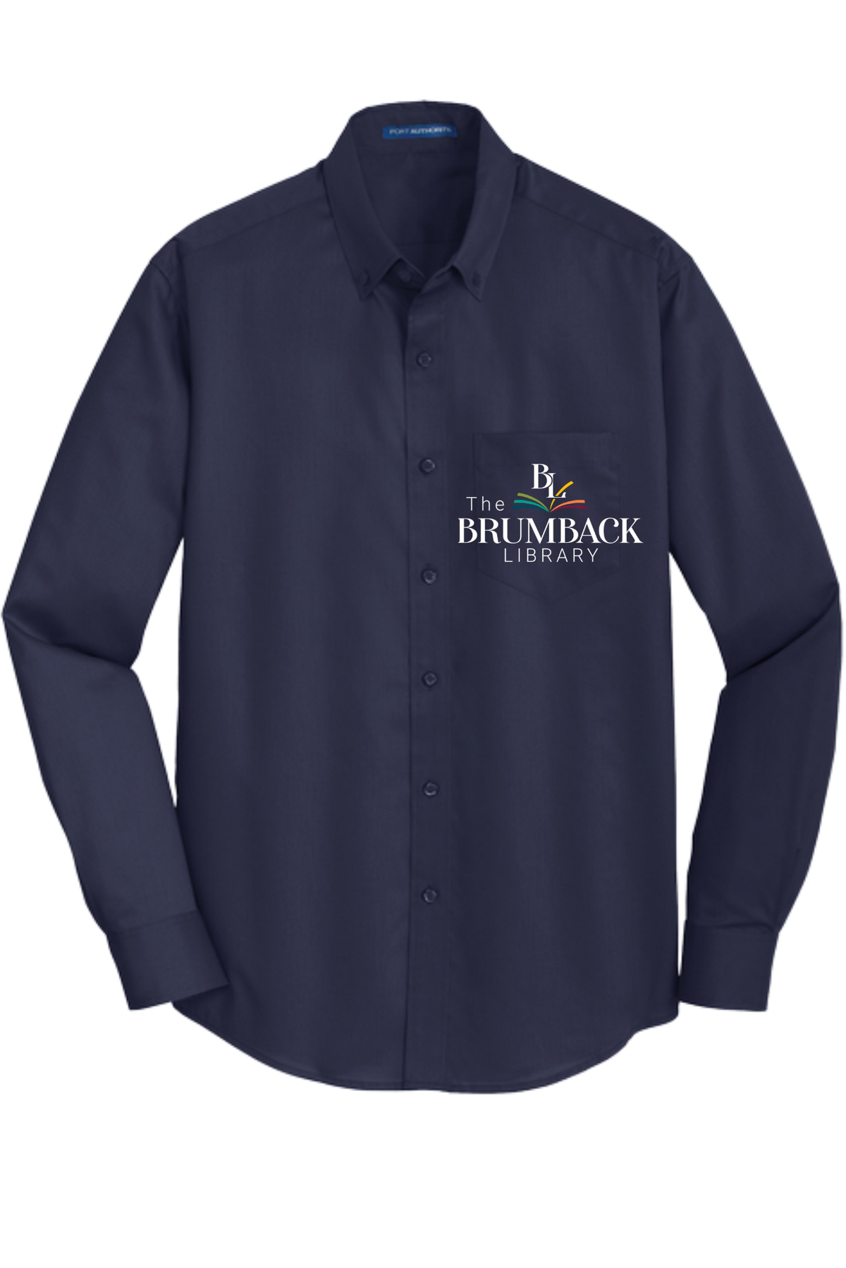 Brumback Library Button-up with pocket