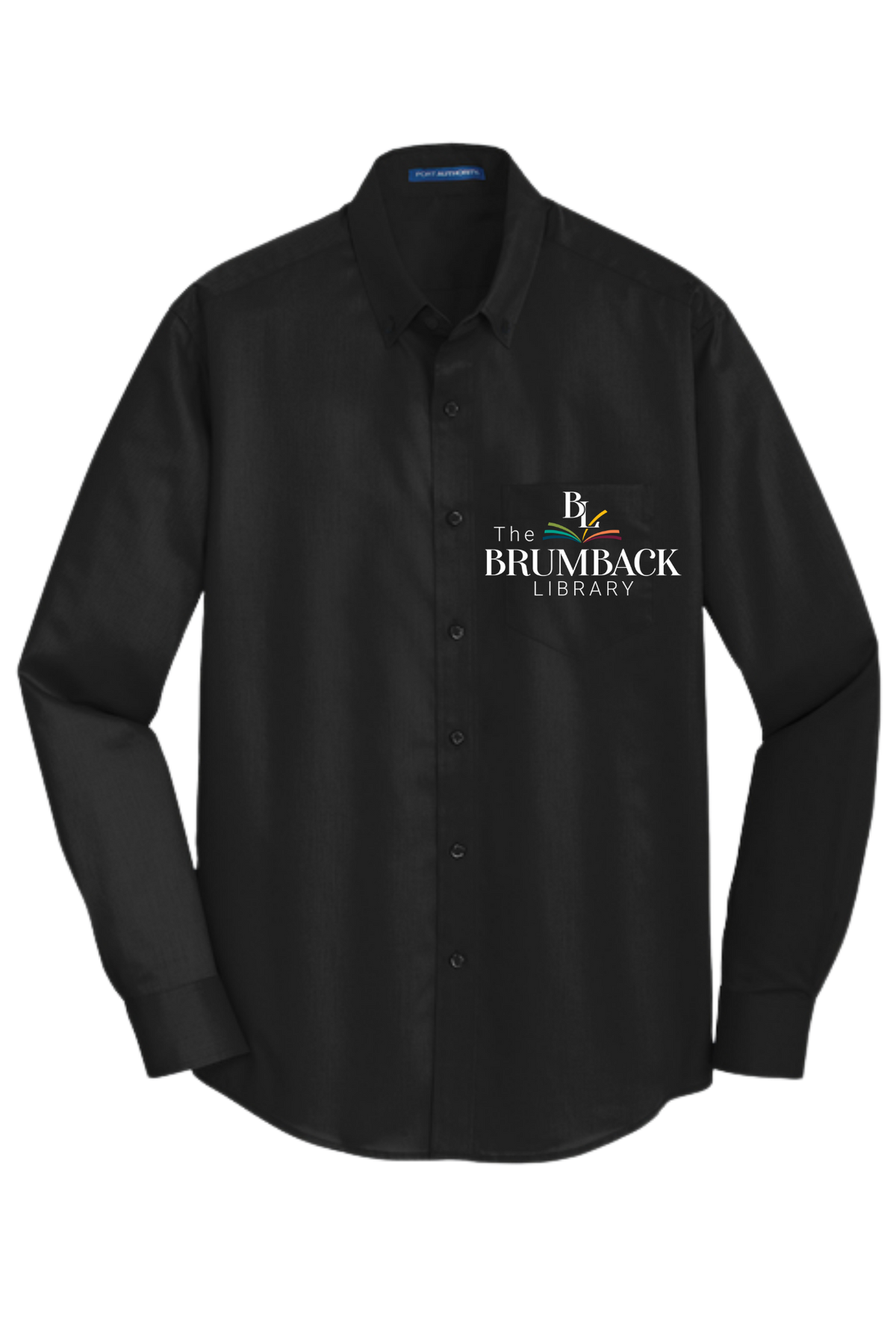 Brumback Library Button-up with pocket