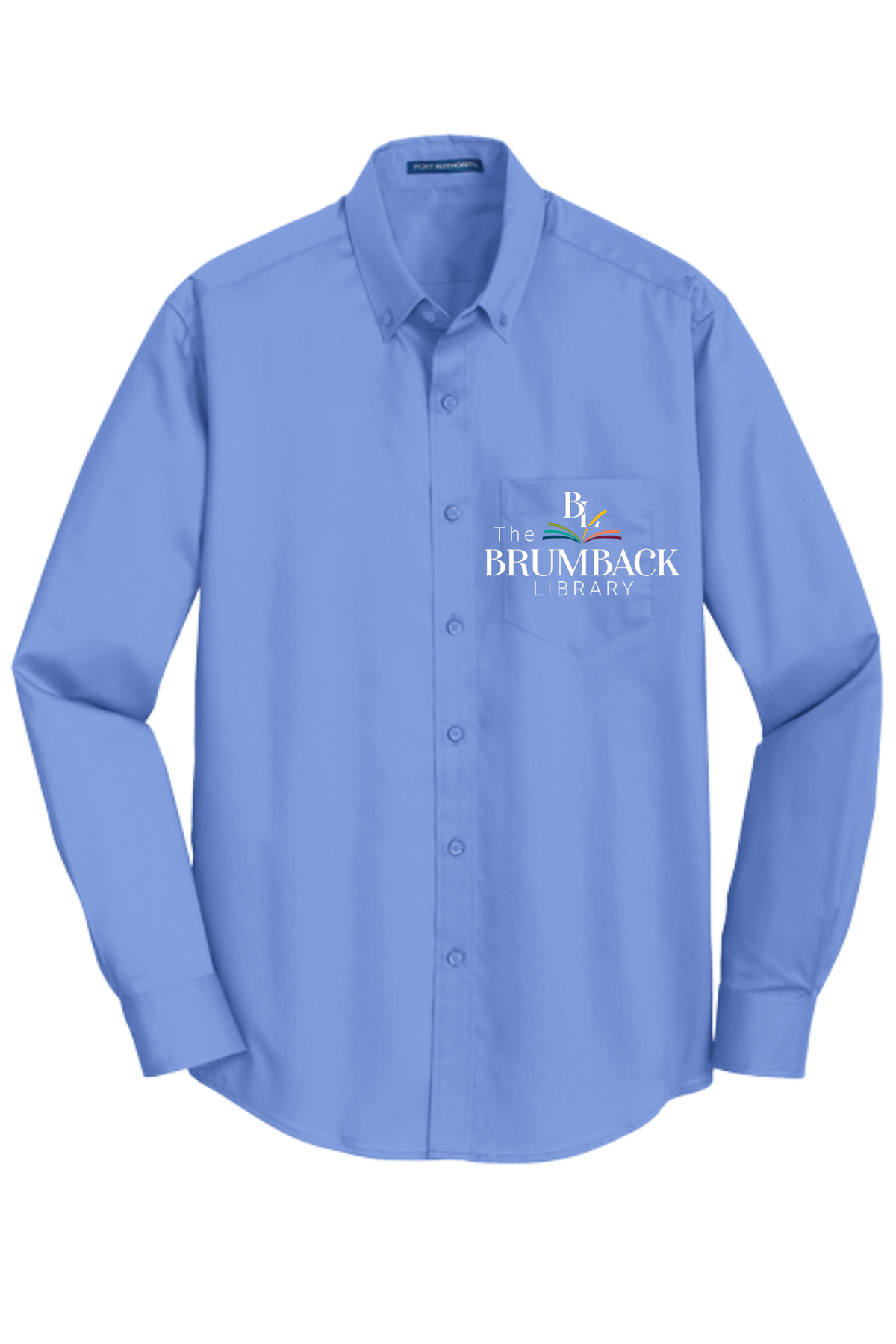 Brumback Library Button-up with pocket
