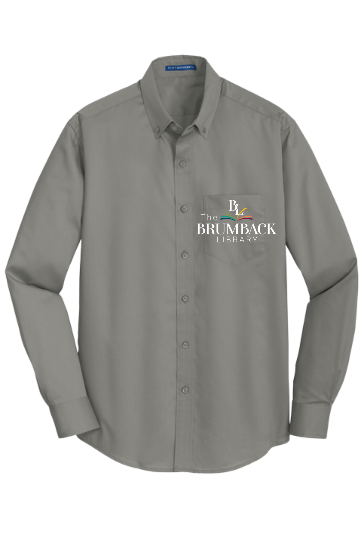Brumback Library Button-up with pocket