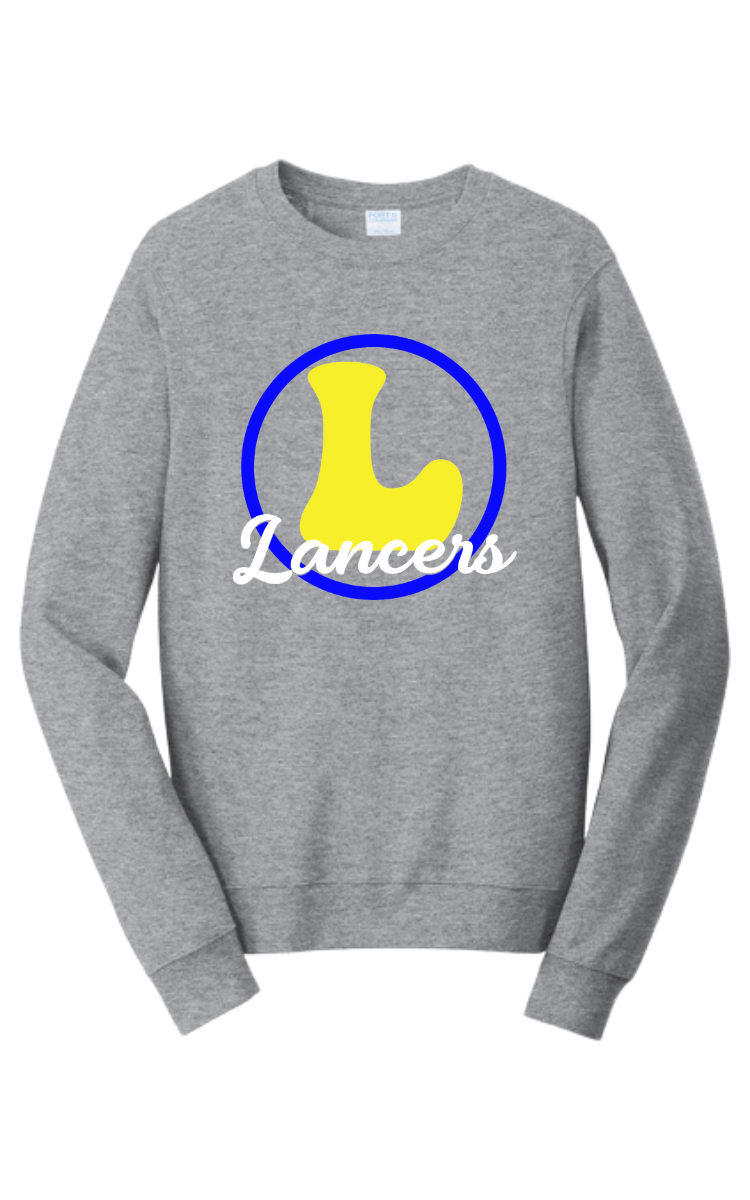 Lancers bubble L Crewneck Sweatshirt-Spirit